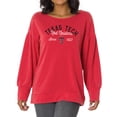 thumbnail image 1 of Women's Red Texas Tech Red Raiders Brooklyn Pullover Sweatshirt, 1 of 2