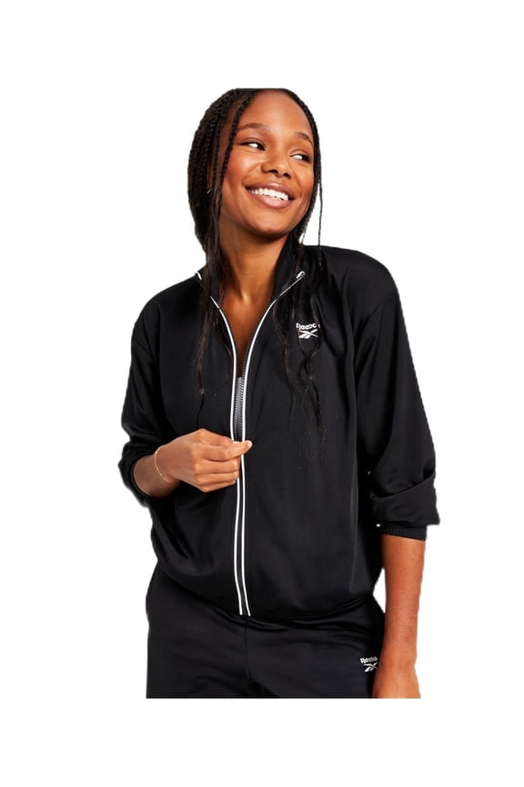 Women's Reebok Identity Back Vector Tricot Track Jacket S