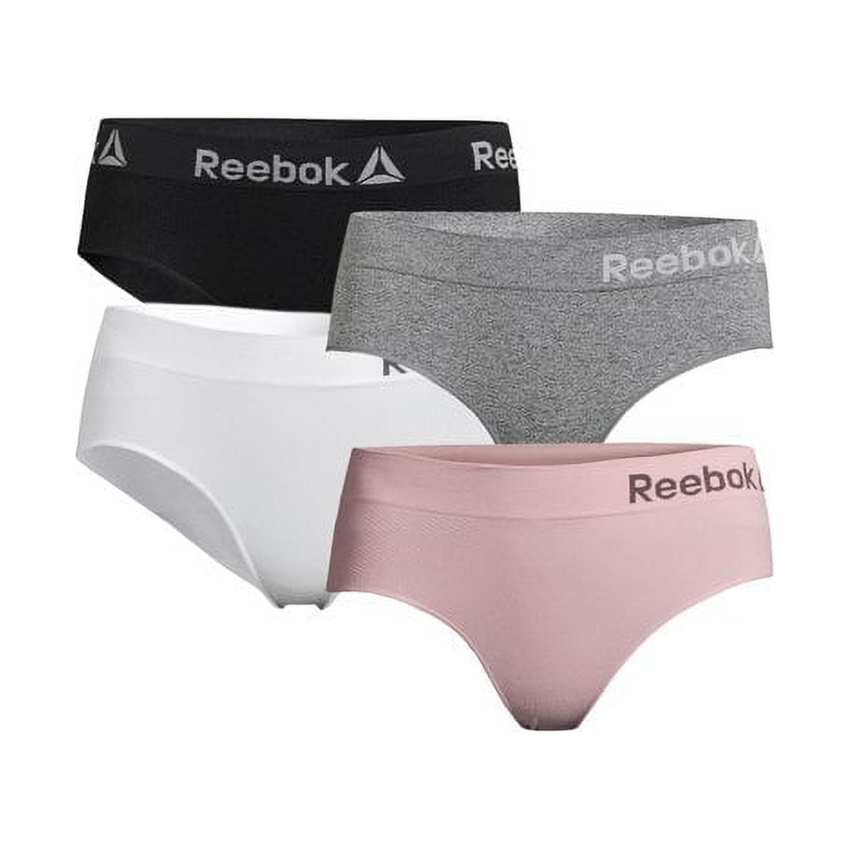 Reebok Womens Seamless Hipster Panties 5-Pack