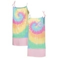 thumbnail image 1 of Women's Refried Apparel White Chicago Cubs Tie-Dye Tank Dress, 1 of 4