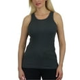 thumbnail image 1 of Women's Regular Fit Cotton Blend Ribbed Tank Tops - Soft Breathable, Gym & Lounge Wear (M-2XL), 1 of 5