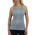 thumbnail image 1 of Women's Regular Fit Cotton Blend Ribbed Tank Tops - Soft Breathable, Gym & Lounge Wear (M-2XL), 1 of 5