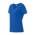 thumbnail image 1 of Women's Relaxed Cotton V-Neck T-Shirt, 1 of 1