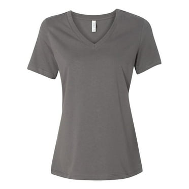 Women's Relaxed Cotton V-Neck T-Shirt