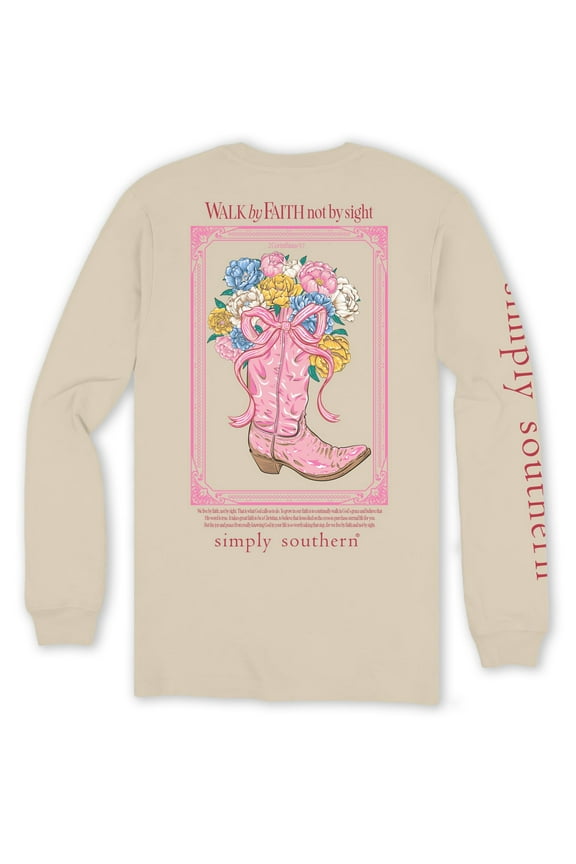 Women's Relaxed-Fit Long Sleeve T-Shirt