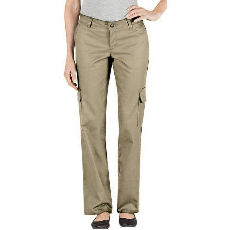 Women s Relaxed Fit Straight Leg Cargo Pant Walmart