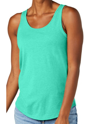  Aqua Womens Athletic Tank Tank Top Shirts for Women S : Clothing,  Shoes & Jewelry