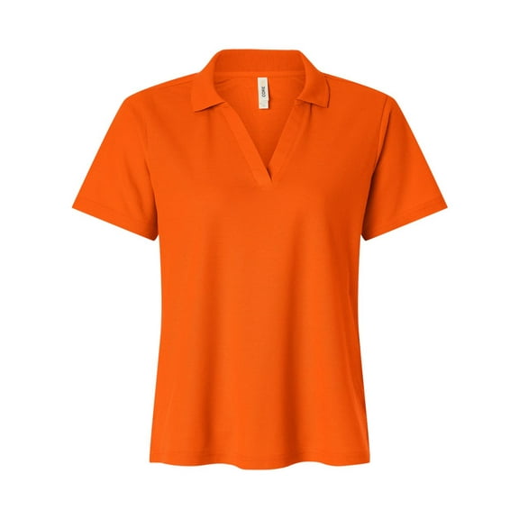 CORE365 CE106W Women's Resolve CVC Performance Pique Polo-Campus Orange-S