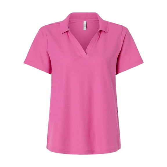 CORE365 CE106W Women's Resolve CVC Performance Pique Polo-Charity Pink-S