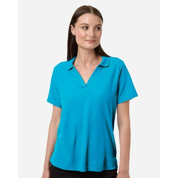 CORE365 CE106W Women's Resolve CVC Performance Pique Polo-Electric Blue-XS