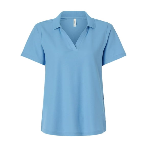 CORE365 CE106W Women's Resolve CVC Performance Pique Polo-Columbia Blue-M