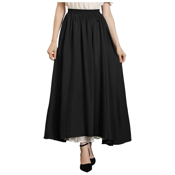 Women's Retro Gothic Skirt Dress Lace Up Corset Gown