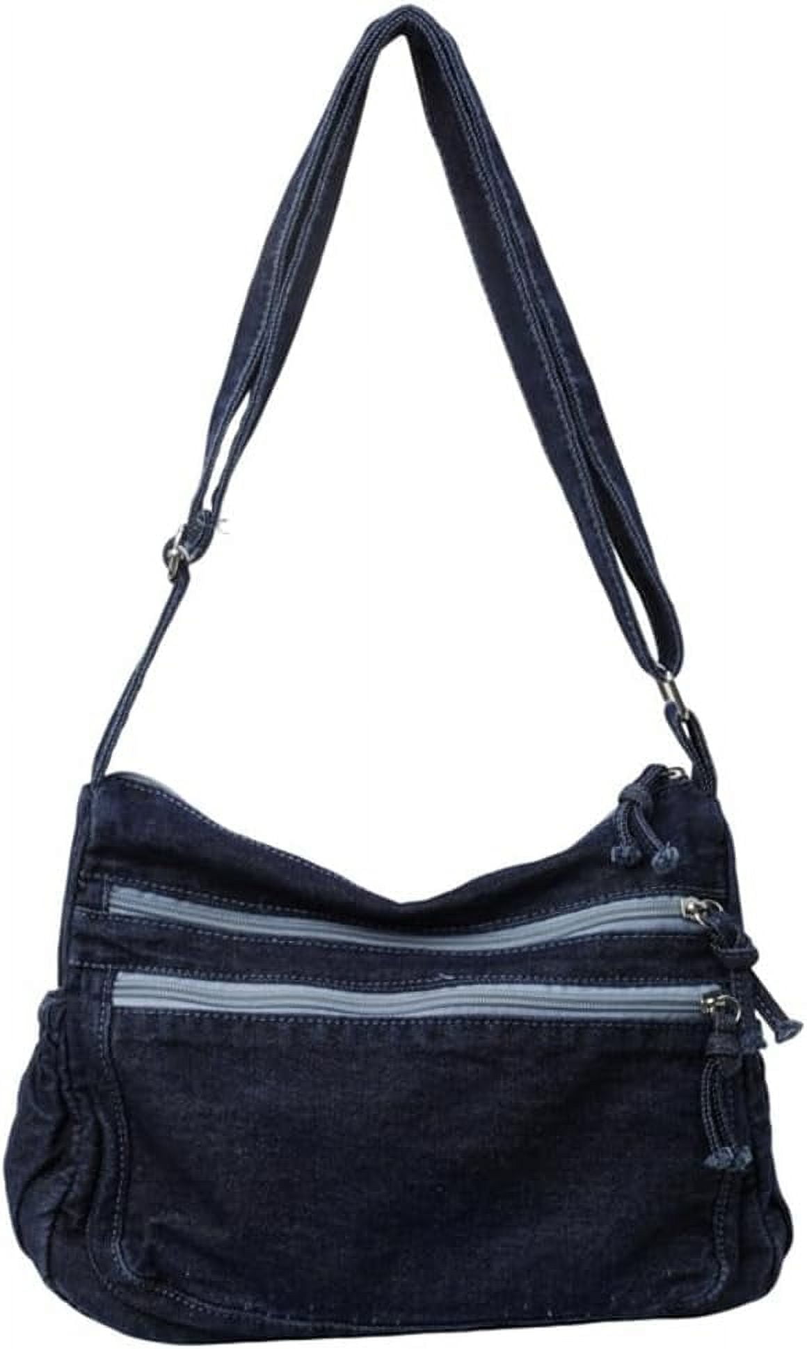祝開店！大放出セール開催中 Women's Denim Bag Shoulder Denim Canvas Large Retro バッグ