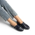 thumbnail image 1 of Women's Retro Slip-On Flats with Arch Support & Non-Slip Outsole, 1 of 7