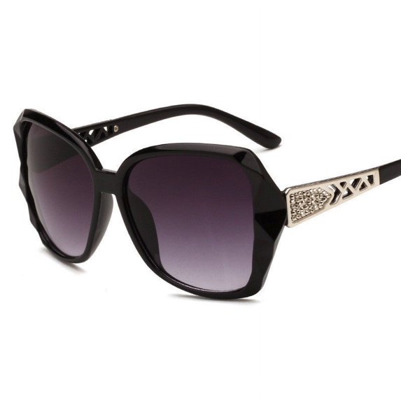 Womens Retro Sunglasses UV Protection Fashion Resin Lens PC Metal Frame Large Frame Design and Stylish Look Trendy Sun