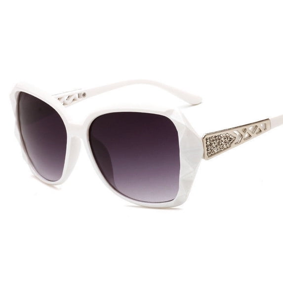 Womens Retro Sunglasses UV Protection Resin Lens PC Metal Frame Large Frame Design For Fashion Sun Glasses Now