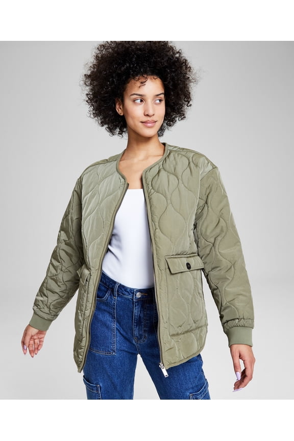 Women's Reversible Liner Jacket Cruched Oregano XXS