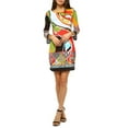 thumbnail image 1 of Women's Revolution Printed Bell Sleeve Dress, 1 of 6
