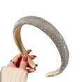 thumbnail image 1 of Women's Rhinestone Hairband Headband Hair Band Hoop Accessories, 1 of 6