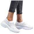 thumbnail image 1 of Women's Rhinestone Mesh Slip On Walking Shoes Fashion Breathable Spakly Glitter Casual Non Slip Sock Sneakers, 1 of 6