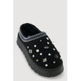 thumbnail image 1 of Women's Rhinestone Studded Charm Platform Clogs, 1 of 3