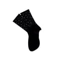 thumbnail image 1 of Women's Rhinestones Decorated Socks Full Coverage Design Comfortable Cotton Nonslip for Standing Walking, 1 of 8
