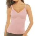 thumbnail image 1 of Women's Rhonda Shear 0012 Flirt Wireless Contour Cup Camisole (Rose Tan L), 1 of 1