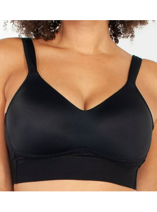 Ahh By Rhonda Shear womens Plus-Size Generation Bra with Removable Pads,  Black, Small at  Women's Clothing store: Bras