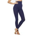 thumbnail image 1 of Women's Rhonda Shear 1386 Ahh Smooth Tootsie Shaping Legging (Navy L), 1 of 4