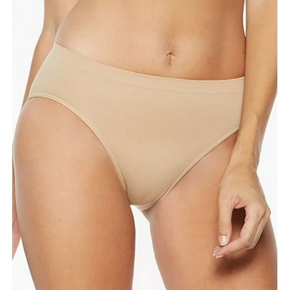 Women's Rhonda Shear 4031 Ahh Seamless High-Cut Brief Panty (Nude M)