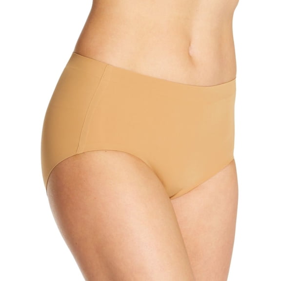 Women's Rhonda Shear 5046 Invisible Body Brief Panty (Suntan M)