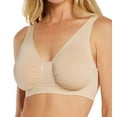 thumbnail image 1 of Women's Rhonda Shear 9299MW Moisture Wicking Underwire Seamless Bra (Light Beige XS), 1 of 3