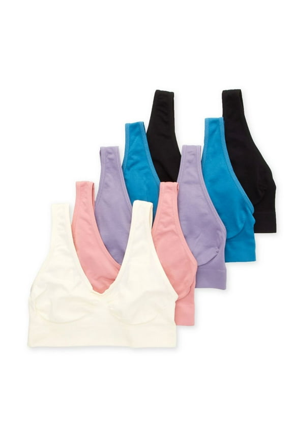 Women's Rhonda Shear 9588X5 Original Ahh Bra Mystery - 5 Pack (Assorted 1X)