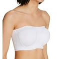 thumbnail image 1 of Women's Rhonda Shear 9683 Bandeau Bra with Removable Pads (White S), 1 of 1