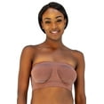 thumbnail image 1 of Women's Rhonda Shear 9685 Ahh Angel Underwire Bandeau Bra (Nutmeg 4X), 1 of 16