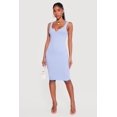 thumbnail image 1 of Women's Rib Knit Notch Neck Tank Midi Dress, 1 of 3
