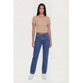 thumbnail image 1 of Women's Ribbed Knit Button Front Crop Top, 1 of 4
