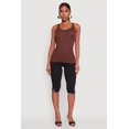 thumbnail image 1 of Women's Ribbed Knit Racerback Tank Top, 1 of 5