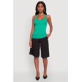 thumbnail image 1 of Women's Ribbed Knit Racerback Tank Top, 1 of 5