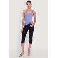 thumbnail image 1 of Women's Ribbed Knit Racerback Tank Top, 1 of 5