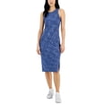 thumbnail image 1 of Women's Ribbed Midi Dress Indigo Sea S, 1 of 1