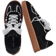 thumbnail image 1 of Women's Ribbon Lace-Up Fashion Sneakers Arch Support Walking Shoes, 1 of 6