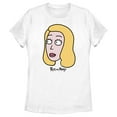 thumbnail image 1 of Women's Rick And Morty Beth Big Head  Graphic Tee White Medium, 1 of 4