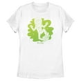 thumbnail image 1 of Women's Rick And Morty Space Snake Bite  Graphic Tee White Large, 1 of 4