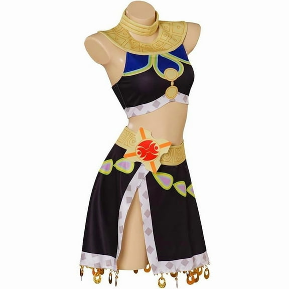 Women's Riju Inspired Princess Outfit Top and Skirt Set Exotic Style Dress