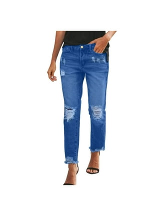 1826 Jeans Women's Plus Size Cuff Rolled Capri Bermuda Short Curvy Denim  Jean 