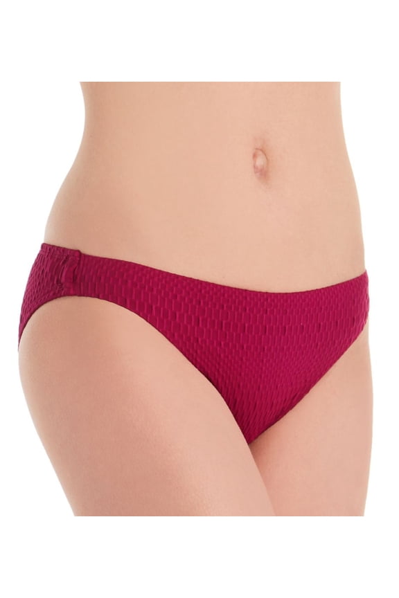 Women's Robin Piccone 182664 Perla Clean Finish Brief Swim Bottom (Orchid XS)