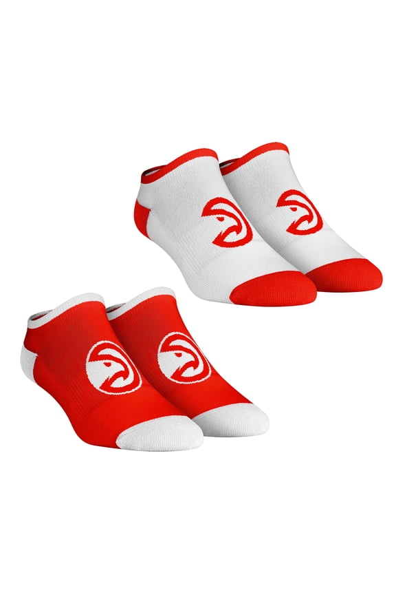 Women's Rock Em Socks Atlanta Hawks Core Team 2-Pack Low Cut Ankle Sock Set