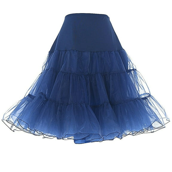 Women's Rockabilly Petticoats Tutu Dress Skirt for Girls Tutu 1950s Underskirt Slips