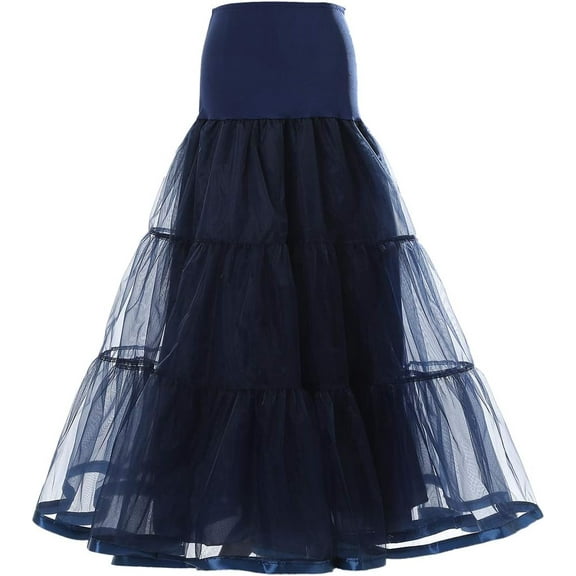 Women's Rockabilly Petticoats Tutu Dress Skirt for Girls Tutu 1950s Underskirt Slips